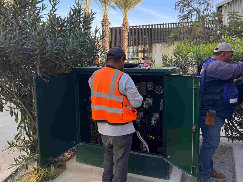 Transformador tipo pedestal de 225 kVA